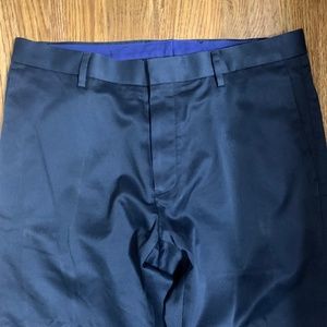 Navy Blue Banana Republic Non-Iron Dress Pants Size 31/30 (Slim Fit)